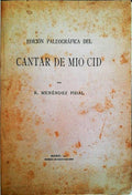 EDICIÃ“N PALEOGRÃFICA DEL CANTAR DE MIO CID.