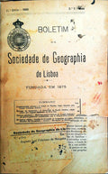 BOLETIM DA SOCIEDADE DE GEOGRAFIA DE LISBOA, 1903-1904.
