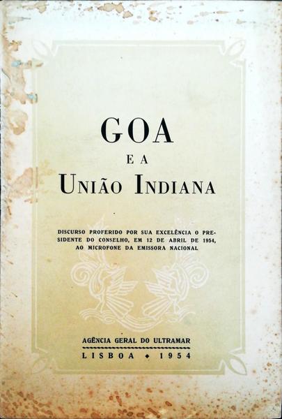 GOA E A UNIÃƒO INDIANA.
