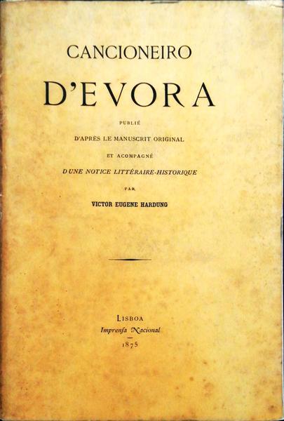 CANCIONEIRO DE EVORA.