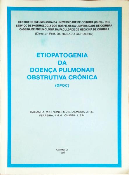 ETIPATOGENIA DA DOENÃ‡A PUMONAR OBSTRUTIVA CRÃ“NICA.
