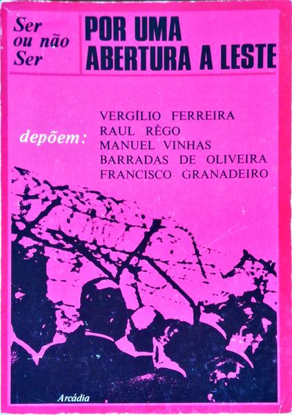 POR UMA ABERTURA A LESTE.