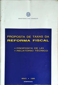 PROPOSTA DE TAXAS DA REFORMA FISCAL.
