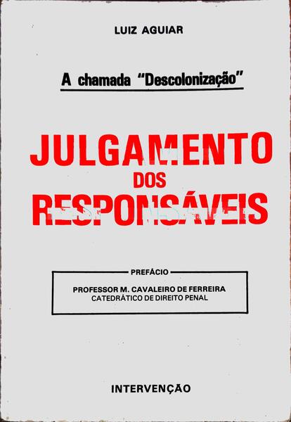 JULGAMENTO DOS RESPONSÃVEIS.