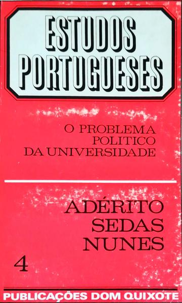O PROBLEMA POLÃTICO DA UNIVERSIDADE.