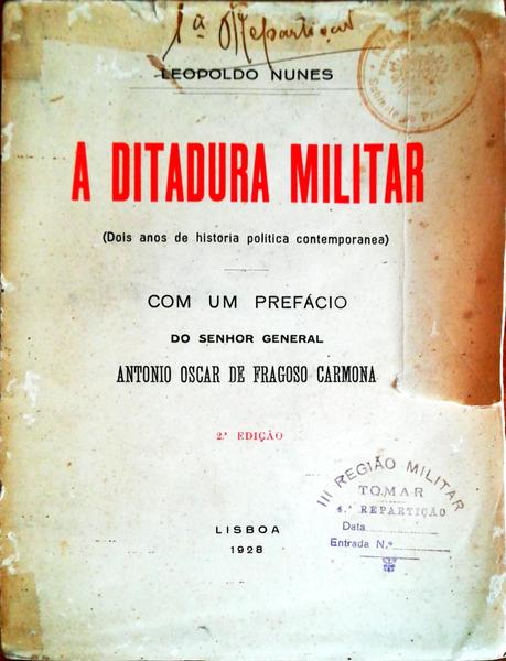 A DITADURA MILITAR.