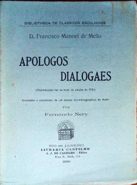 APOLOGOS DIALOGAES.