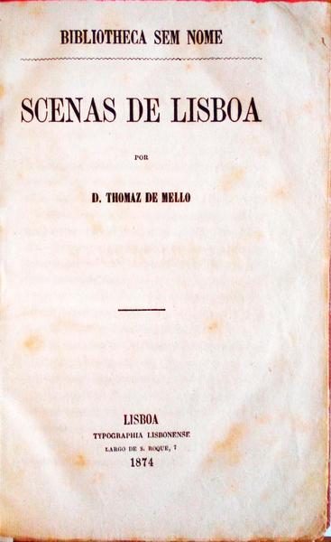 SCENAS DE LISBOA.