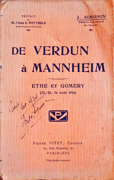 DE VERDUN Ã€ MANNHEIM.