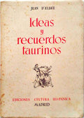 IDEAS Y RECUERDOS TAURINOS.