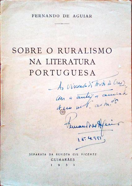 SOBRE O RURALISMO NA LITERATURA PORTUGUESA.