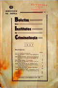 BOLETIM DOS INSTITUTOS DE CRIMINOLOGIA.