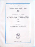 PROVÃNCIA DA GUINÃ‰, CENSO DA POPULAÃ‡ÃƒO DE 1950.