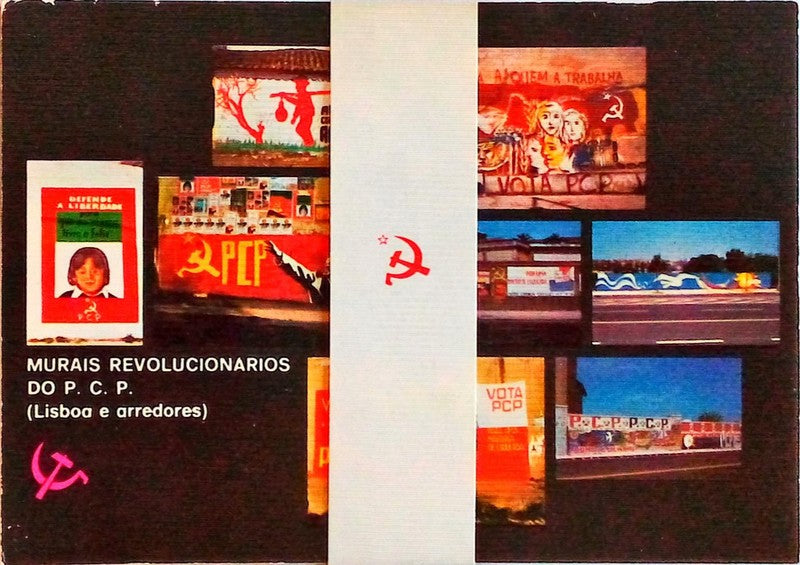 MURAIS REVOLUCIONÃRIOS DO PCP (LISBOA E ARREDORES).