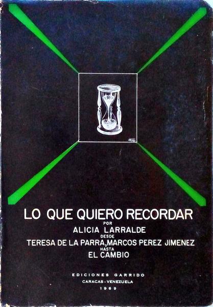 LO QUE QUIERO RECORDAR.
