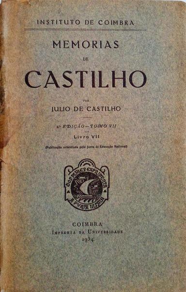 MEMORIAS DE CASTILHO.