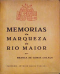 MEMORIAS DA MARQUEZA DE RIO MAIOR.
