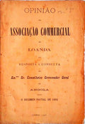 OPINIÃƒO DA ASSOCIAÃ‡ÃƒO COMERCIAL DE LOANDA.