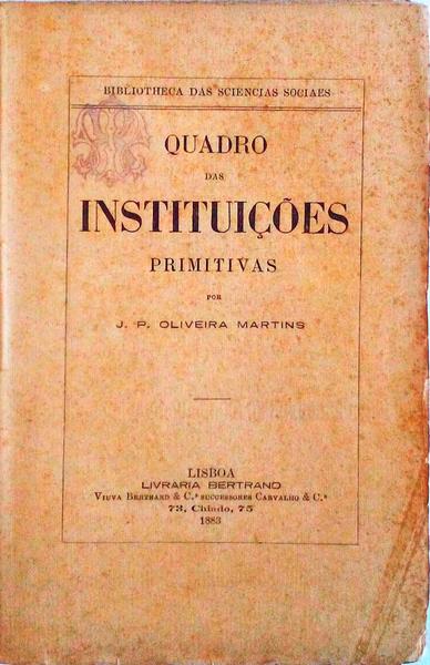 QUADRO DAS INSTITUIÃ‡Ã•ES PRIMITIVAS.