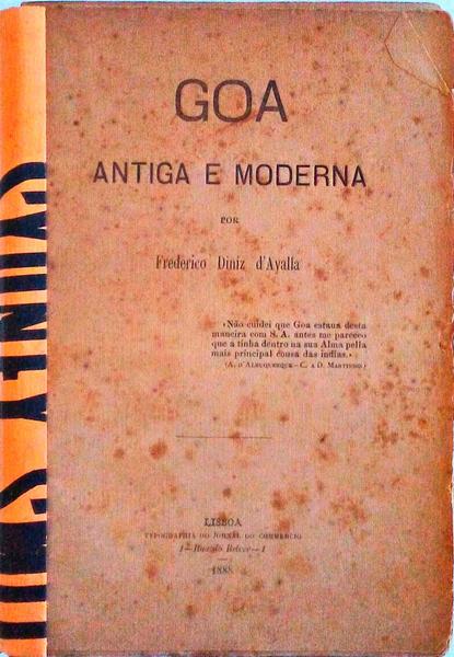 GOA ANTIGA E MODERNA.