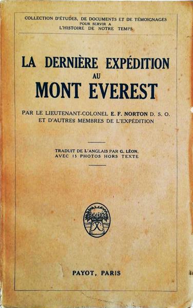 LA DERNIÃˆRE EXPÃ‰DITION AU MONT EVEREST.