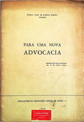 PARA UMA NOVA ADVOCACIA.