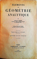 Ã‰LÃ‰MENTS DE GÃ‰OMETRIE ANALYTIQUE.