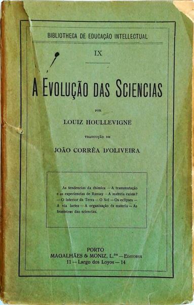 EVOLUÃ‡ÃƒO DAS SCIENCIAS.