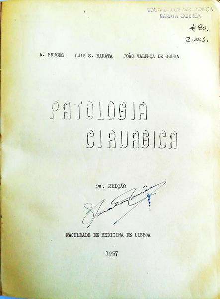 PATOLOGIA CIRURGICA [I, II].