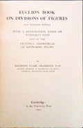 EUCLID'S BOOK ON DIVISIONS OF FIGURES.