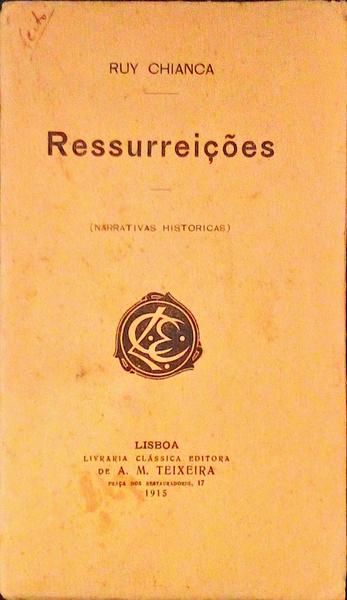 RESSURREIÃ‡Ã•ES. (NARRATIVAS HISTÃ“RICAS).