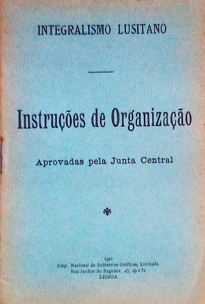 INSTRUÃ‡Ã•ES DE ORGANIZAÃ‡ÃƒO.
