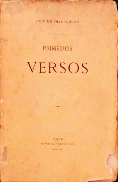 PRIMEIROS VERSOS.