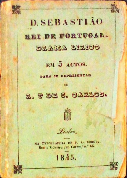 DON SEBASTIÃƒO REI DE PORTUGAL.
