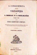 CONSCIENCIA (A) DUMA CRIANÃ‡A OU A MORAL E A RELIGIÃƒO.