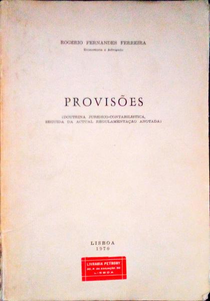 PROVISÃ•ES.