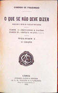 O QUE SE NÃƒO DEVE DIZER.