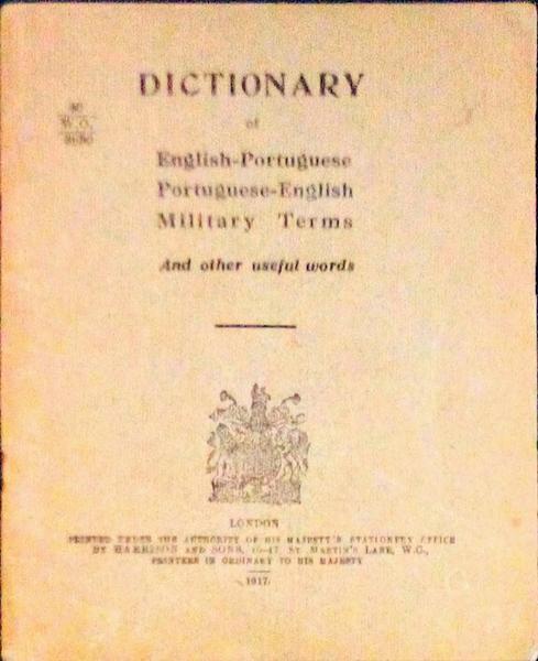 DICTIONARY OF ENGLISH-PORTUGUESE, PORTUGUESE-ENGLISH.