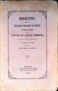 BIOGRAPHIA DO SR. ALEXANDRE FERNANDES DA FONSECA, FUNDADOR DA SOCIEDADE DOS ARTISTAS LISBONENSES.