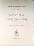CARTA GERAL DOS SOLOS DE ANGOLA.