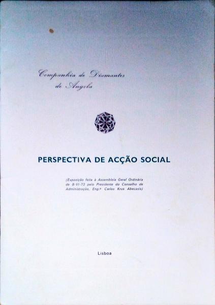 PERSPECTIVA DE ACÃ‡ÃƒO SOCIAL.