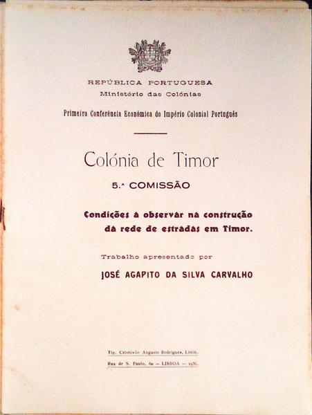 COLÃ“NIA DE TIMOR.