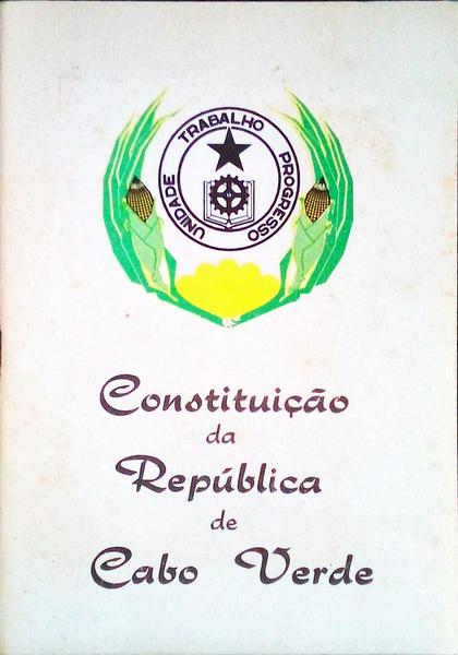CONSTITUIÃ‡ÃƒO DA REPÃšBLICA DE CABO VERDE.