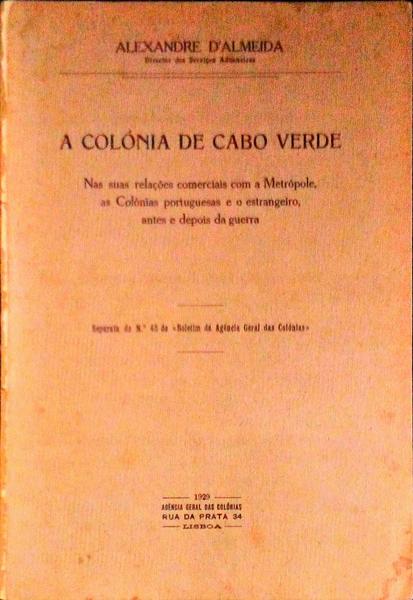 A COLÃ“NIA DE CABO VERDE.