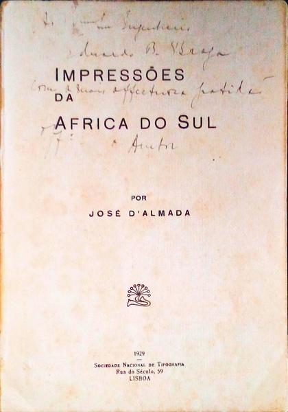 IMPRESSÃ•ES DA ÃFRICA DO SUL.