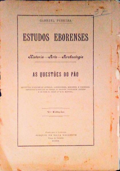 ESTUDOS EBORENSES.