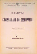 BOLETIM DO COMISSARIADO DO DESEMPREGO NÂº 7.