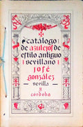 CATÃLOGO DE AZULEJOS DE ESTILO ANTIGUO SEVILLANO.