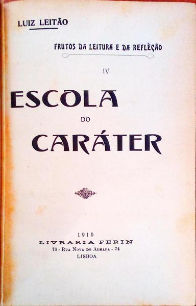 ESCOLA DO CARÃTER.