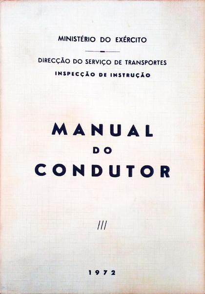 MANUAL DO CONDUTOR.